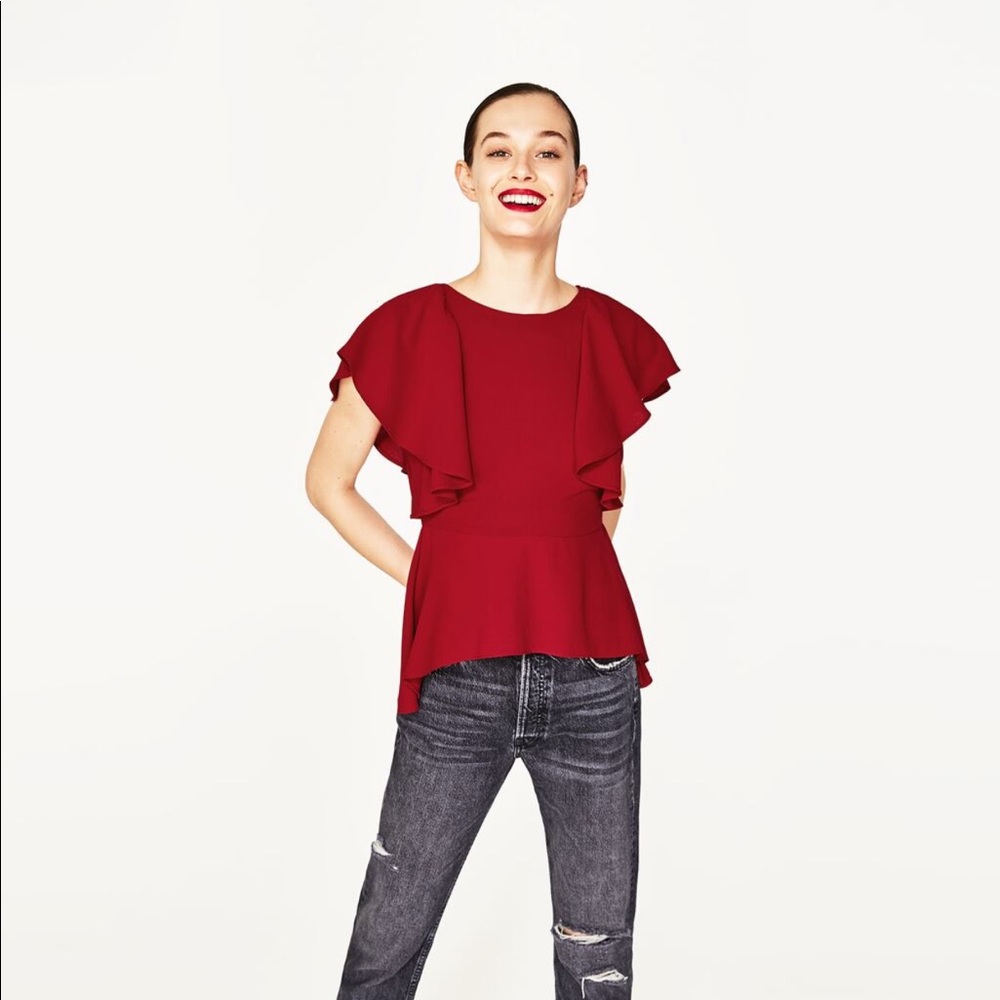 Frilled Top